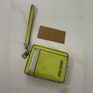 STEVE MADDEN ZIP AROUND CARDHOLDER SMALL WALLET CARD CASE